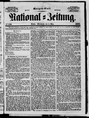 National-Zeitung vom 02.05.1849