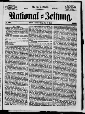 Nationalzeitung vom 03.05.1849
