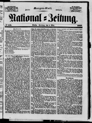 Nationalzeitung on May 4, 1849