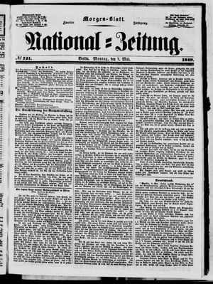Nationalzeitung on May 7, 1849
