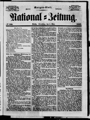 Nationalzeitung vom 08.05.1849