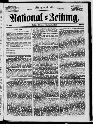 Nationalzeitung vom 02.06.1849
