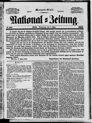 Nationalzeitung on Jun 3, 1849