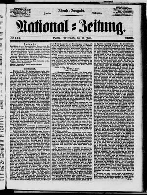 Nationalzeitung vom 13.06.1849