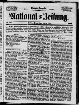 National-Zeitung vom 21.06.1849