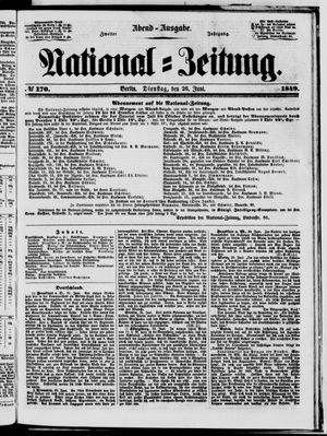 Nationalzeitung on Jun 26, 1849