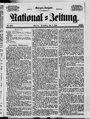 National-Zeitung vom 03.07.1849