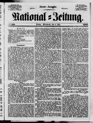National-Zeitung vom 04.07.1849