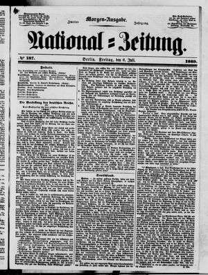 National-Zeitung vom 06.07.1849