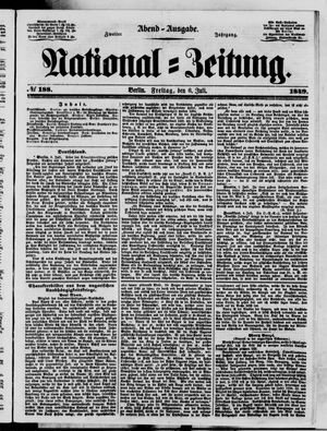 National-Zeitung vom 06.07.1849