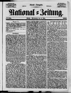 National-Zeitung vom 11.07.1849