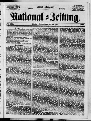 National-Zeitung vom 14.07.1849
