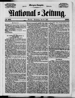 National-Zeitung vom 15.07.1849