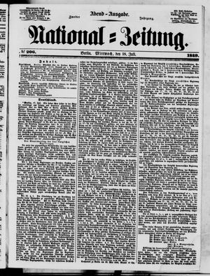 National-Zeitung vom 18.07.1849