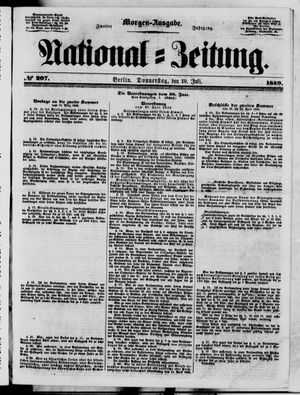National-Zeitung vom 19.07.1849