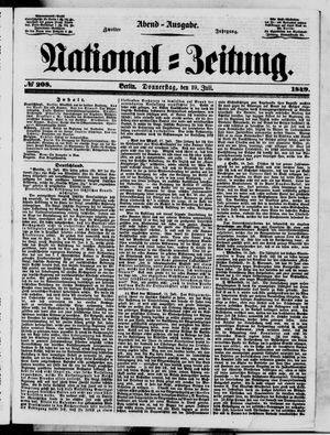 National-Zeitung vom 19.07.1849