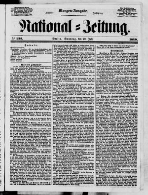 National-Zeitung vom 29.07.1849