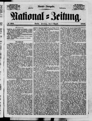 National-Zeitung vom 03.08.1849