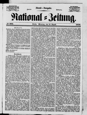 National-Zeitung vom 20.08.1849