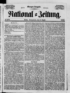 National-Zeitung vom 25.08.1849