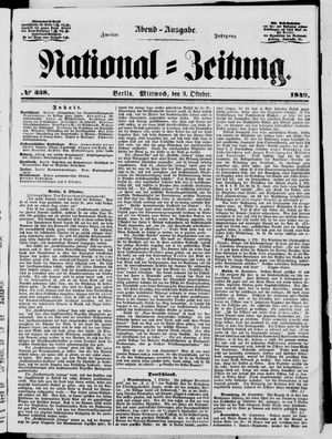 National-Zeitung on Oct 3, 1849