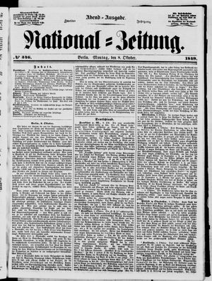 National-Zeitung vom 08.10.1849