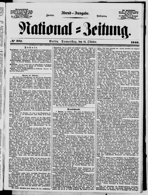 National-Zeitung vom 11.10.1849