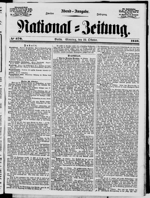 National-Zeitung vom 22.10.1849