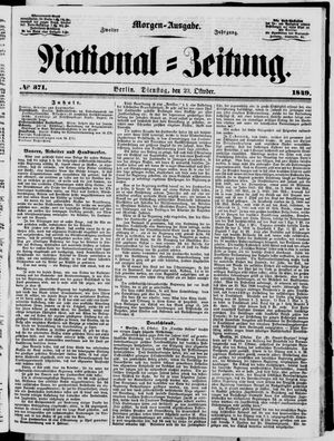 National-Zeitung vom 23.10.1849