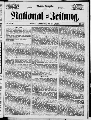 National-Zeitung vom 25.10.1849