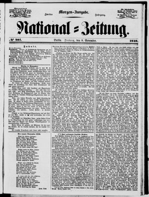 National-Zeitung vom 09.11.1849