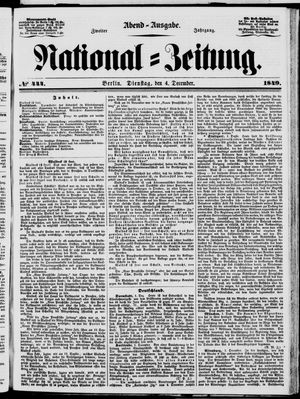 Nationalzeitung on Dec 4, 1849