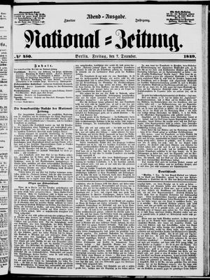 Nationalzeitung vom 07.12.1849