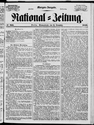 Nationalzeitung on Dec 15, 1849