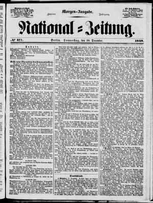 Nationalzeitung on Dec 20, 1849