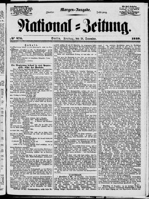 National-Zeitung vom 21.12.1849