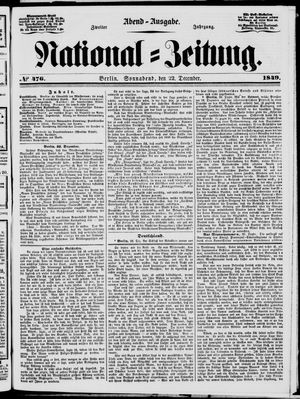 Nationalzeitung on Dec 22, 1849