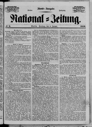 National-Zeitung vom 04.01.1850