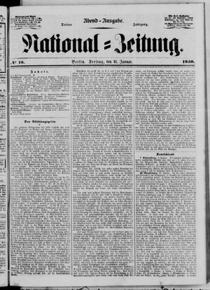 Nationalzeitung on Jan 11, 1850