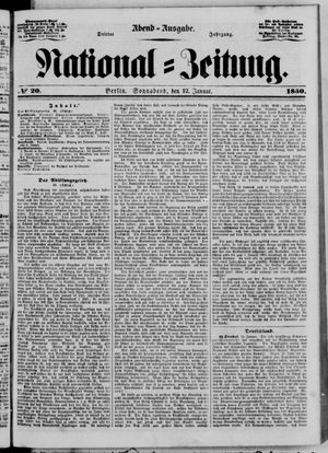 Nationalzeitung on Jan 12, 1850