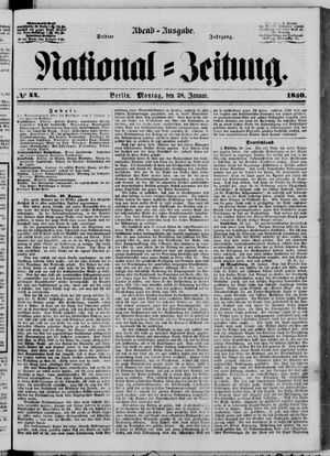 Nationalzeitung on Jan 28, 1850