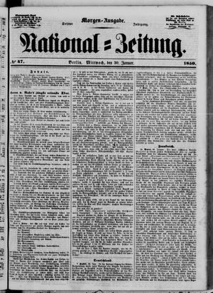 Nationalzeitung vom 30.01.1850