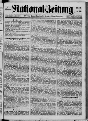 Nationalzeitung on Jan 31, 1850