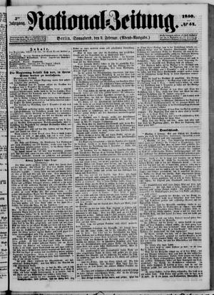 Nationalzeitung vom 02.02.1850