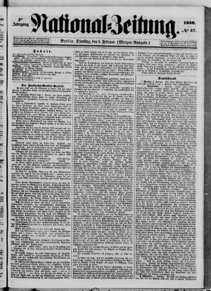 Nationalzeitung vom 05.02.1850