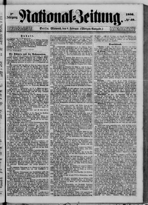 Nationalzeitung vom 06.02.1850