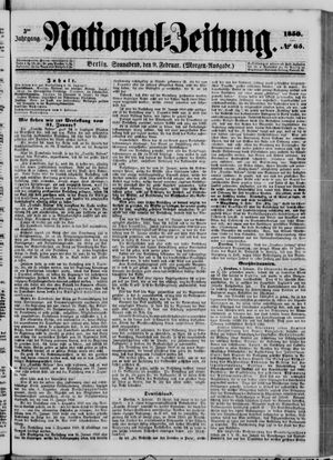 National-Zeitung vom 09.02.1850