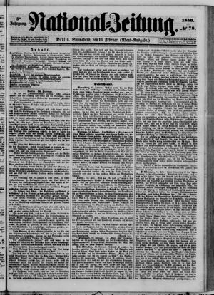 Nationalzeitung on Feb 16, 1850