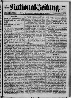 Nationalzeitung on Feb 19, 1850