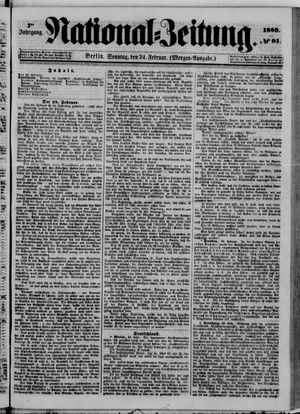 Nationalzeitung vom 24.02.1850
